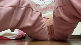 late night asian amateur craves solo action at 3am