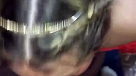 Grab My Throat! Fuck Me Doggy Style!