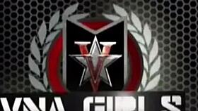 Blonde Vicky Vette rides dildo to orgasm