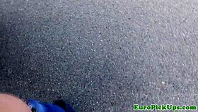 A beautiful European woman gets paid to have anal sex