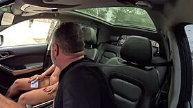 Hot Brazilian Vicky simons gives Ted a car wash