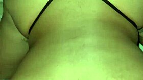 Beautiful Morena with a nice ass, good oral sex with milk and cum
