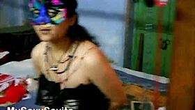 Savita Bhabhi fingers pussy to squirting orgasm.