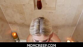 Blonde stepmom India Summer craves forbidden dick in taboo fantasy