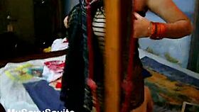 Savita Bhabhi fingers pussy to squirting orgasm.