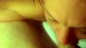 My girlfriend loves to give me a wet blowjob