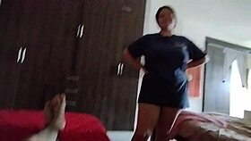 i got my 18 year old stepsister to ask for clothes and she begged for cum in her ass