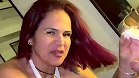 Zamira and Aleja's wild April threesomes