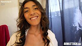 Aubry Babcock Takes Monster Cock Pounding From Best Friend