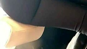 Young 18+ girl shows off her big ass in raw action