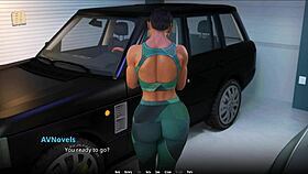 Big Tits Babe Plays Game With Tits Exposed