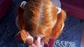 novinha CAME HOME to SUCK her FRIEND'S dad with LATINA girlfriend KISSING