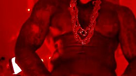 Hairy cock worship with Hallelujah Johnson - solo scenes