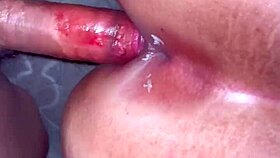 Cogida De Perrito Mientras Anda En Sus Días?