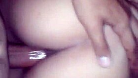 Giving it doggy style to latina in hotel, bent over big ass