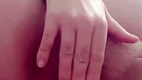 Pregnant MILF Girlfriend Masturbating Her Pussy