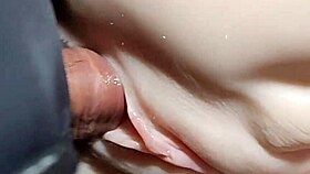 Beautiful girl enjoys double pleasure with double penetration