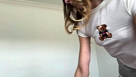 Daisy Fox loses her tiny 18+ virginity to stepbrother in a wild household fantasy with Scott Stark.