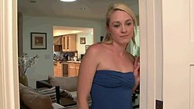 Huge BLACK COCK POUNDS sexy white cutie in ROUGH quickie.