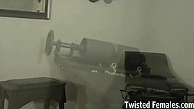 Get flogged and humiliated by two mistresses with a POV camera man