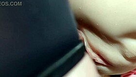 Beautiful girl enjoys double pleasure with double penetration