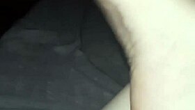 in the dark, this slutty barefoot babe gets her feet worshipped and licked all over