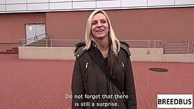 Bianca Ferrero enjoys anal sex in a van called the breedbus