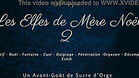 Only women with squirting orgasms in Les elfes de mère Noël 2