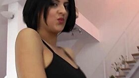 British teen sucks old cock and gets fucked hard