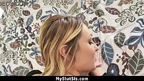 सौतेला भाई चार्लोट सिन्स को जोरदार चोदता है जब तक आंखें उलट न जाएं!