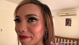A cock in a Thai pussy is the key to a happy ending