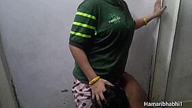 Married Indian wife cheats with her husband's friend