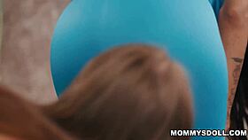 MILF Sky Wonderland's forbidden passion for her stepdaughter
