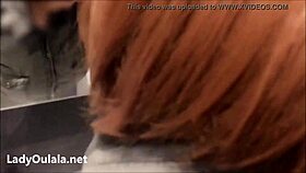 Getting Fucked by Waiter in Restaurant Toilets