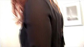 alisha adams chats about her career and demonstrates a hand job with cum shot