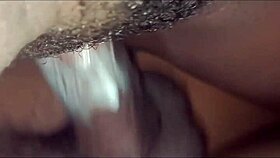 Black Pussy So Delicious In Homemade Doggystyle Fucking And Creampie!