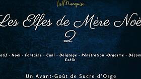 Only women with squirting orgasms in Les elfes de mère Noël 2