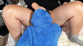 My girlfriend passionately licks my wet pussy, leading to intense orgasms