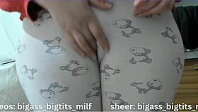 Mature Woman Masturbates In Pajamas