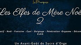 Only women with squirting orgasms in Les elfes de mère Noël 2
