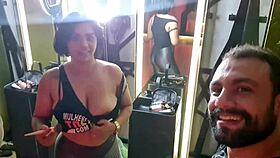 Blonde Married Slut Swaps Cum In Group Fuck