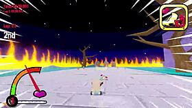 exploring the shady lewd cart in this hentai gameplay adventure