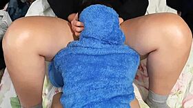 My girlfriend passionately licks my wet pussy, leading to intense orgasms