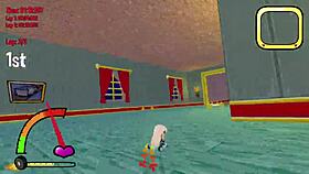 exploring the shady lewd cart in this hentai gameplay adventure