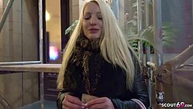 German scout intensely fucks teen from Dresden in casting anal