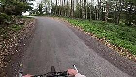 i surprise a stranger girl in the forest and she joins me