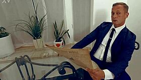 fucking her juicy ass in lingerie, making her moan with big cock! 🍑