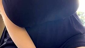 The Alternative Milf Next Door Smokes Out Back