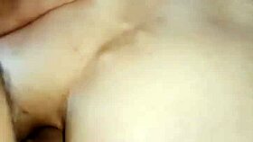 Beautiful milf wife put on stockings and seduced her husband for anal... oops, i mean, for some fun