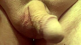 Grandpa Shows His Flaccid Cock Close-Up